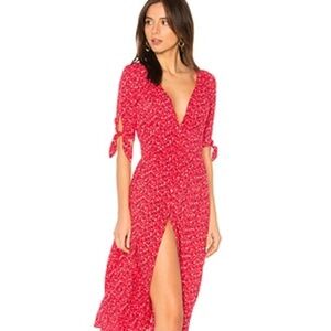 Auguste The Label Daphne Tie Sleeve Dress